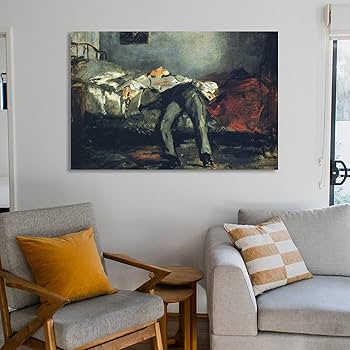 Amazon.co.jp: Edouard Manetエドゥアール・マネ絵画作品『自殺